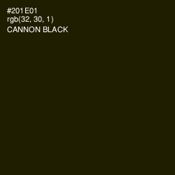 #201E01 - Cannon Black Color Image